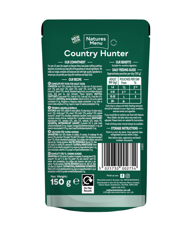 Natures Menu Duck with Superfoods 6 x 150g