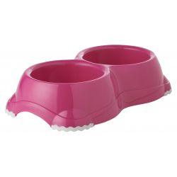 Twin Smarty Bowl Pink 11cm