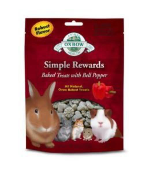 Oxbow Simple Rewards Baked Treats Bell Pepper 60g