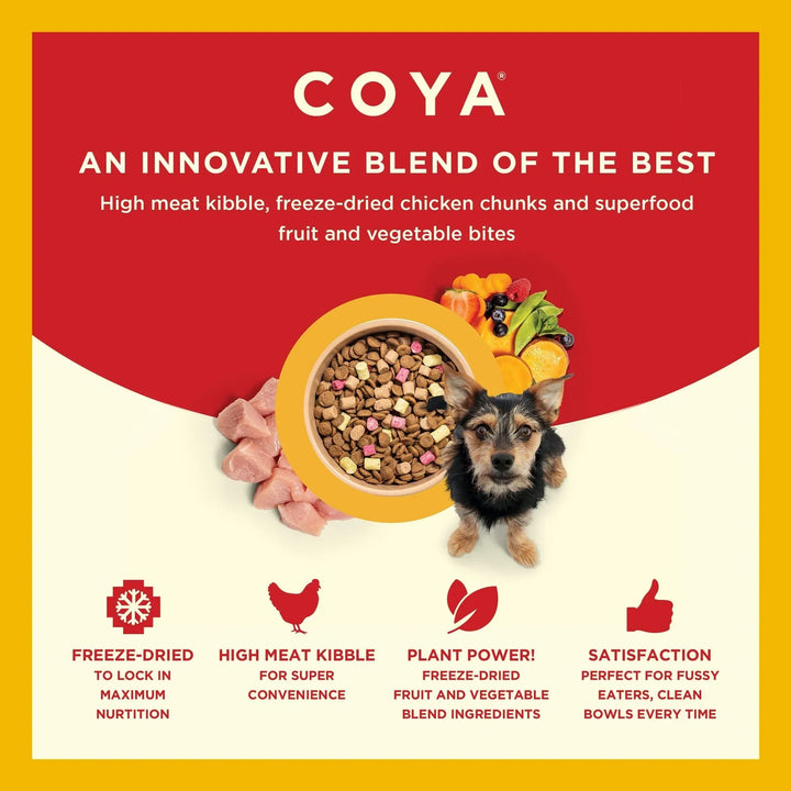 Coya Freeze Dried  Kibble Plus Chicken 1.5kg