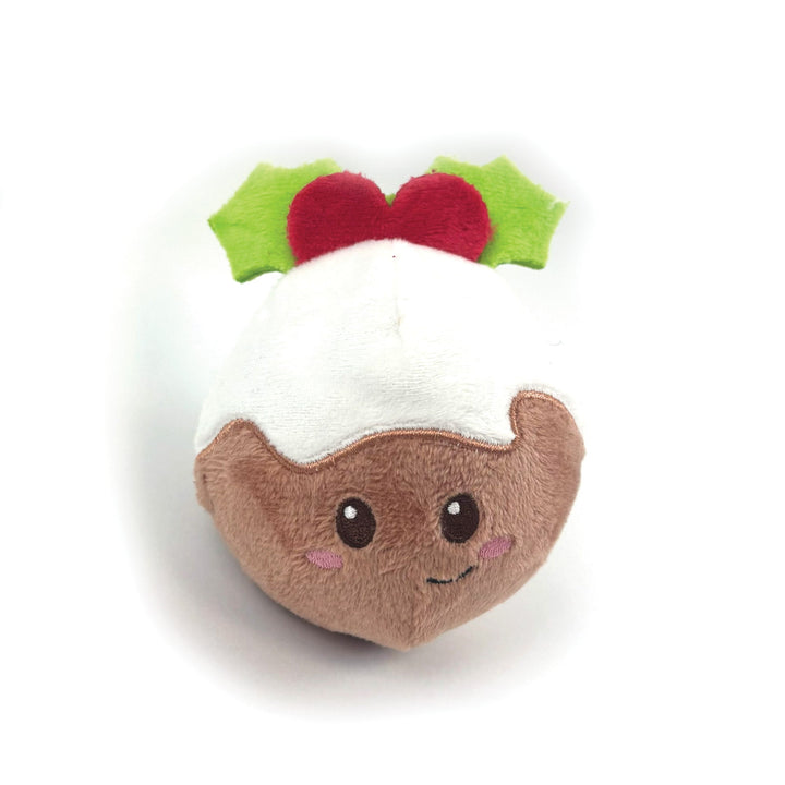 Happy Pet Christmas Pud Tennis Ball Dog Toy