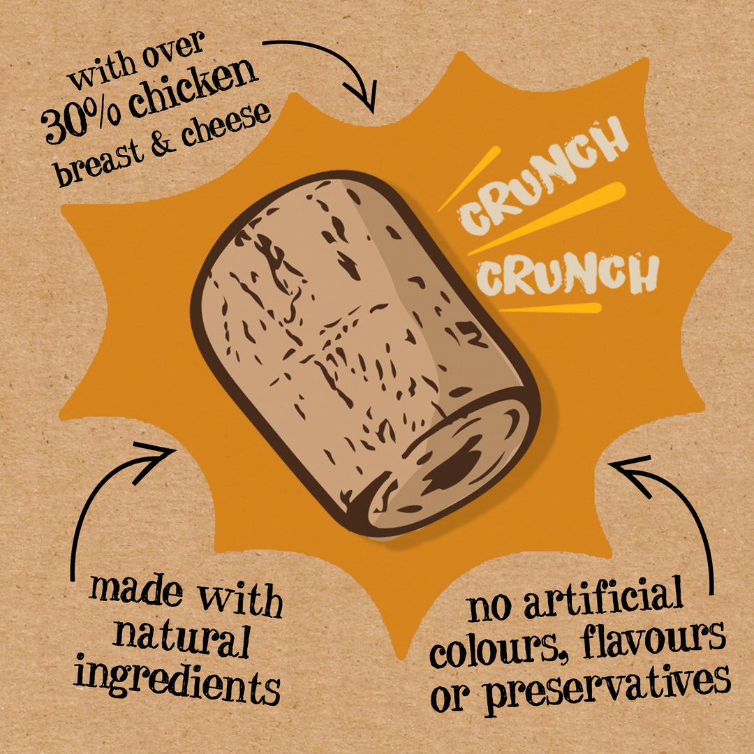 Good Boy  Crunchies - Chicken &amp; Cheese  54G