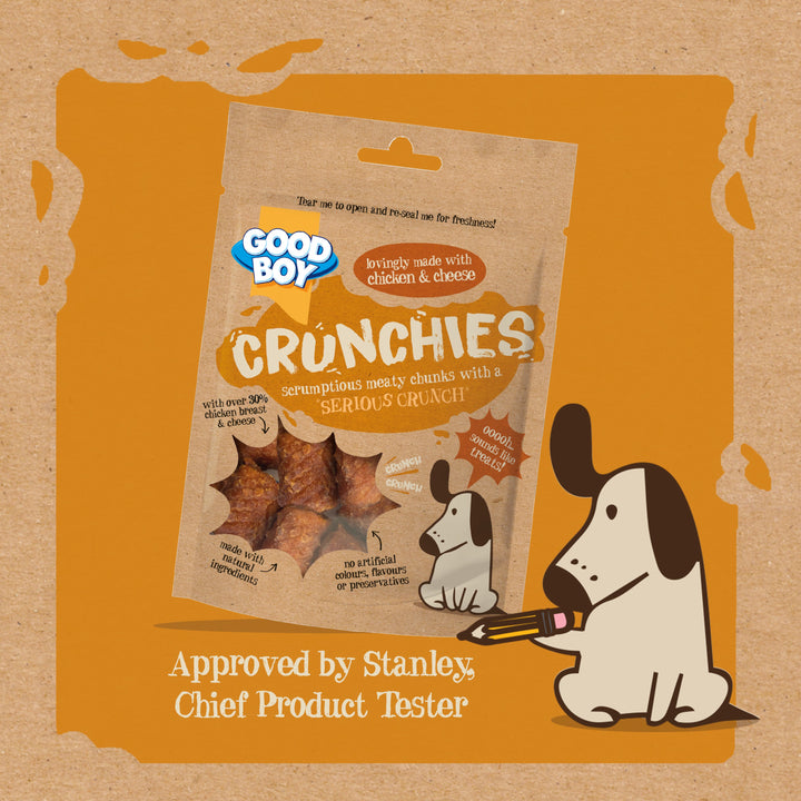 Good Boy  Crunchies - Chicken &amp; Cheese  54G