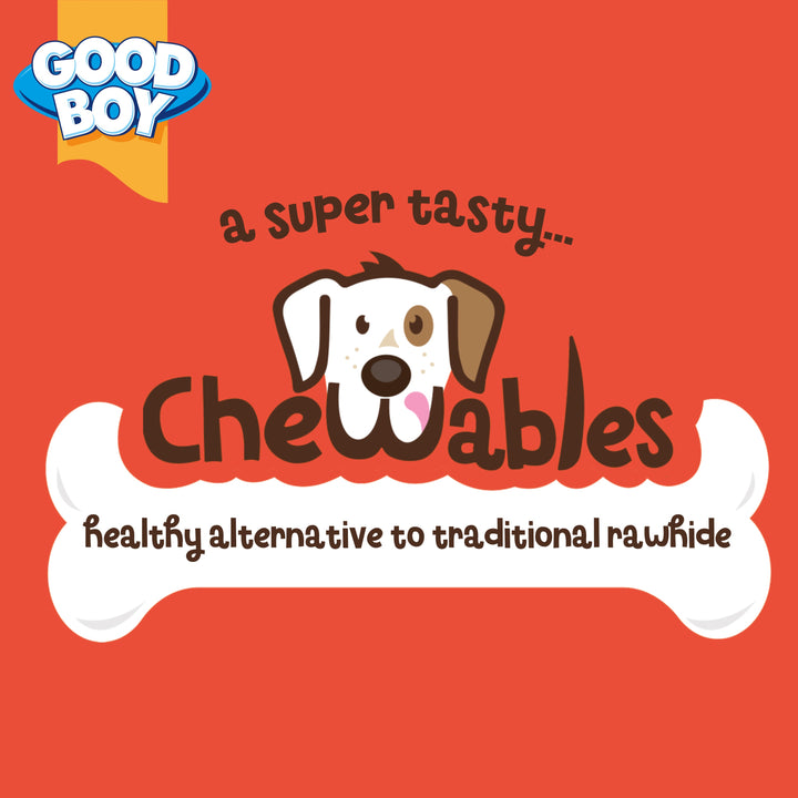 Good Boy Chewables Dog Peanut Butter Medium Bones 2 Pack 158g