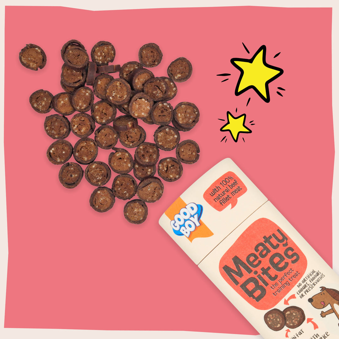 GOOD BOY MEATY BITES BEEF RICE 70g