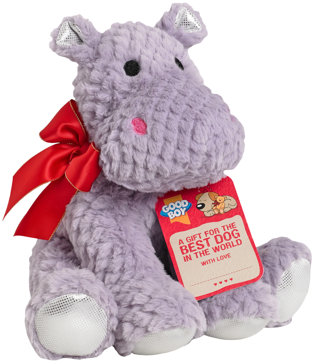 Good Boy Gift Hippo 10" Plush Toy