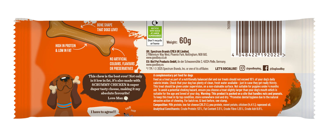Good Boy Cheese Please Cheese with Chicken 60g