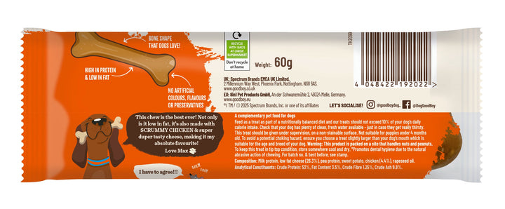 Good Boy Cheese Please Cheese with Chicken 60g