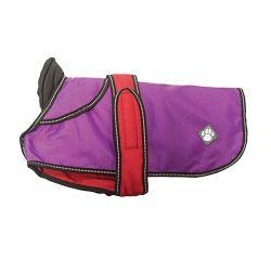 Danish Design Dog Coat 2 in 1 Purple 40cm