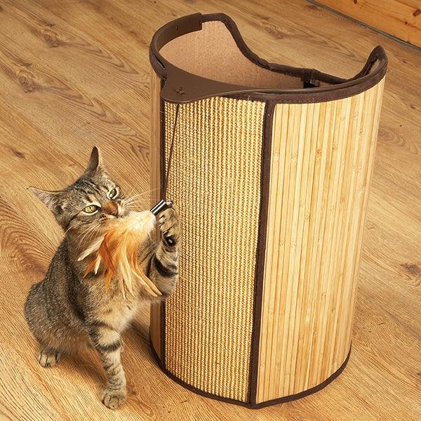 Rosewood Bamboo Cat Tower