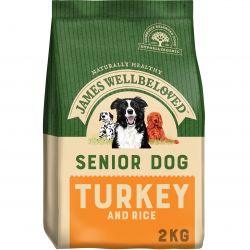James Wellbeloved Senior Dog Turkey & Rice 2kg