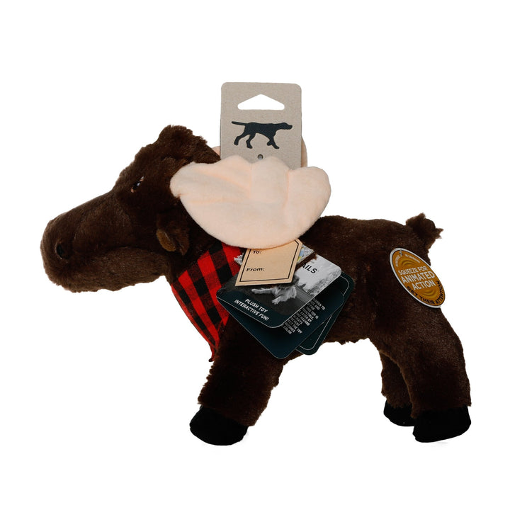 Tall Tails Plush Animated Moose Toy