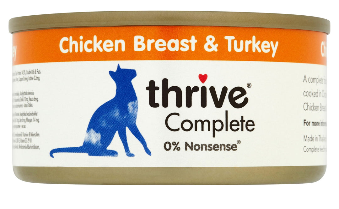 Thrive Complete Adult Chicken Breast & Turkey 75g x 12
