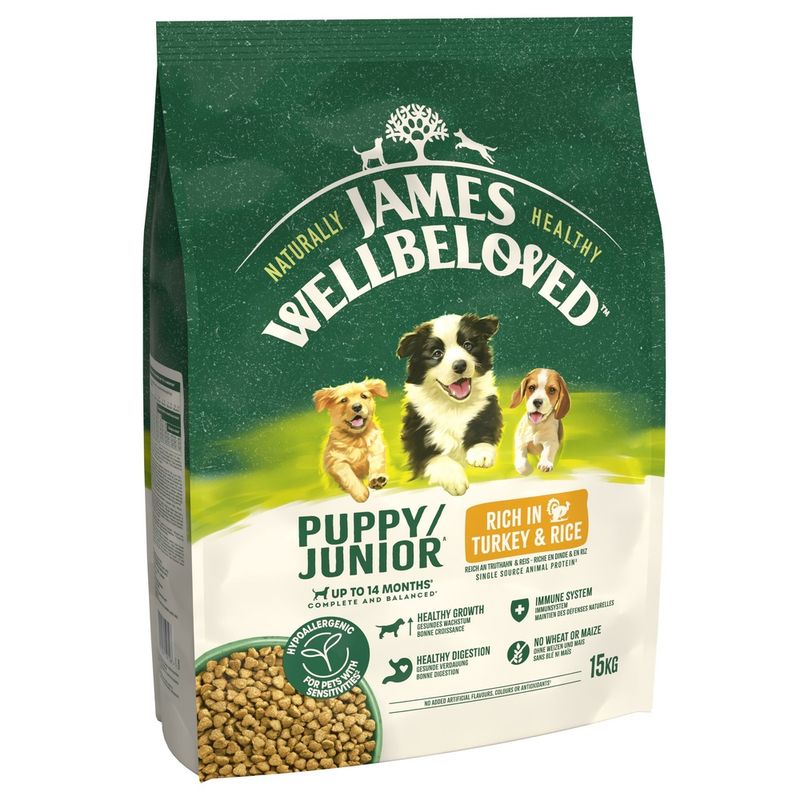 James Wellbeloved Puppy Turkey & Rice 2Kg