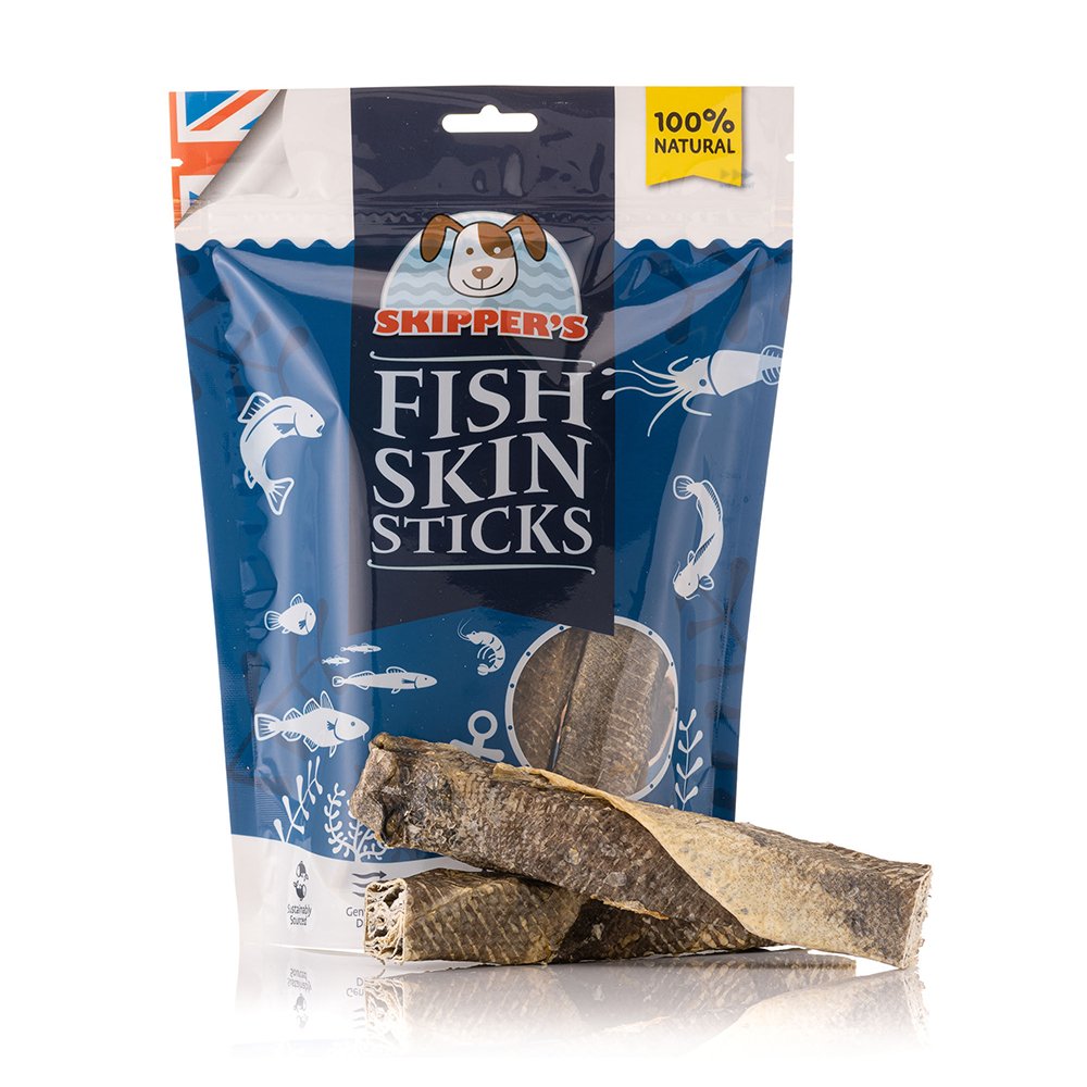 Skippers Dog Fish Skin Sticks 70g