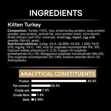 Pro Plan Live Clear Kitten Dry Cat Food Turkey 1.4Kg