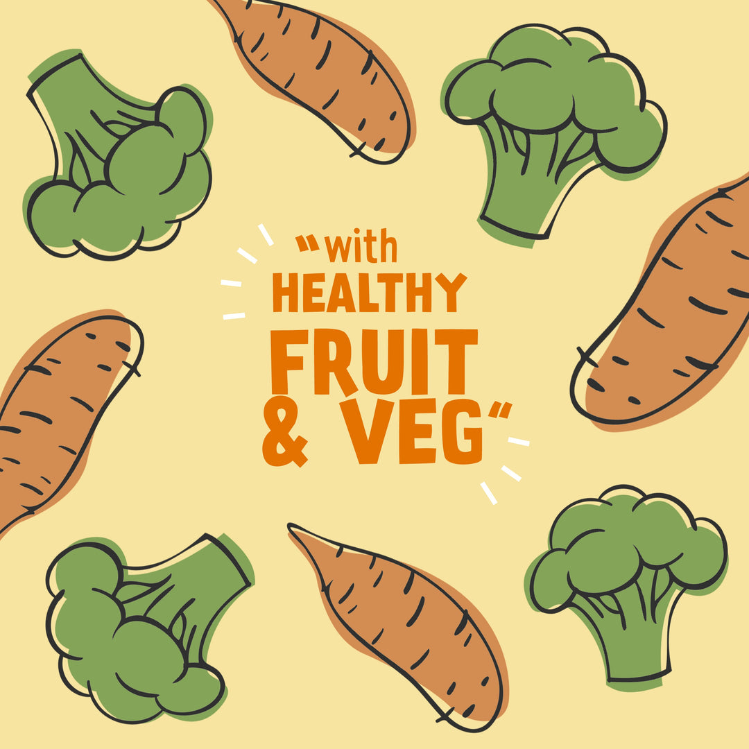 Good Boy Super Licious Chicken With Broccoli &amp; Sweet Potato Sticks 100g