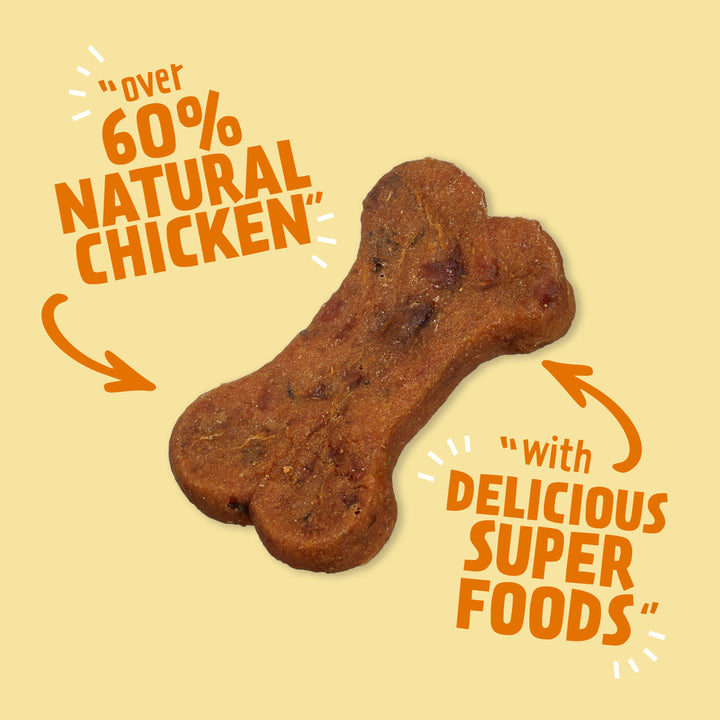 Good Boy Super Licious Chicken With Broccoli &amp; Sweet Potato Bones 100g