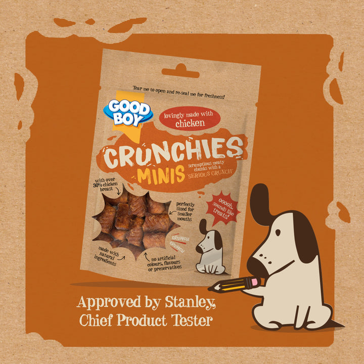 Good Boy Crunchies Minis Chicken, 60g