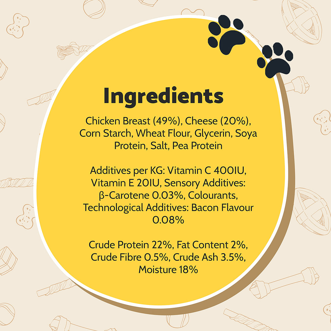 Good Boy Cheesy Chicken Sticks 250g