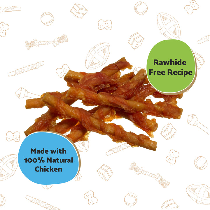 Good Boy Chewy Chicken with Rice Sticks 300g