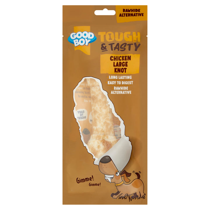Good Boy Tough &amp; Tasty Chicken Knot – Large 85g