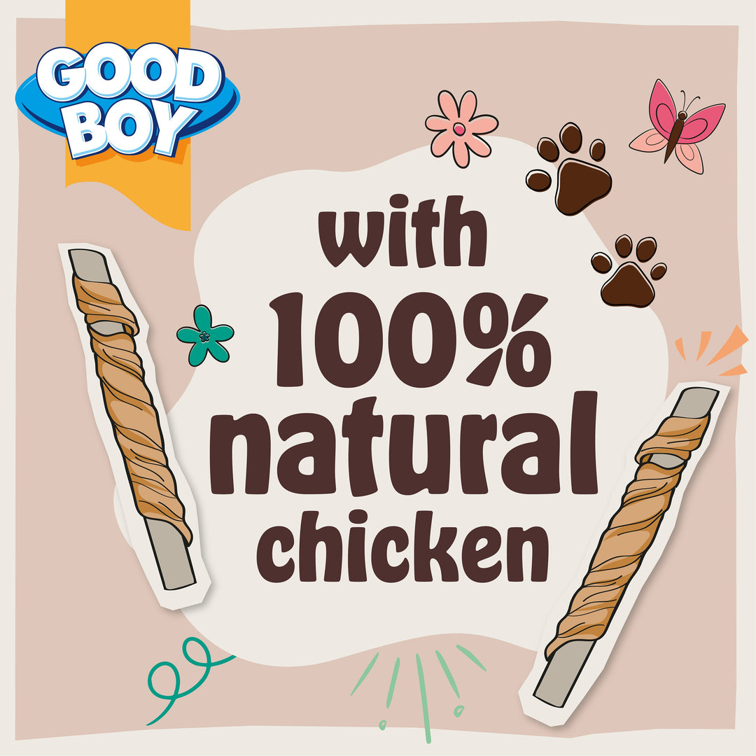 Good Boy Jumbo Chewy Twists 100g Buy 12 and save!