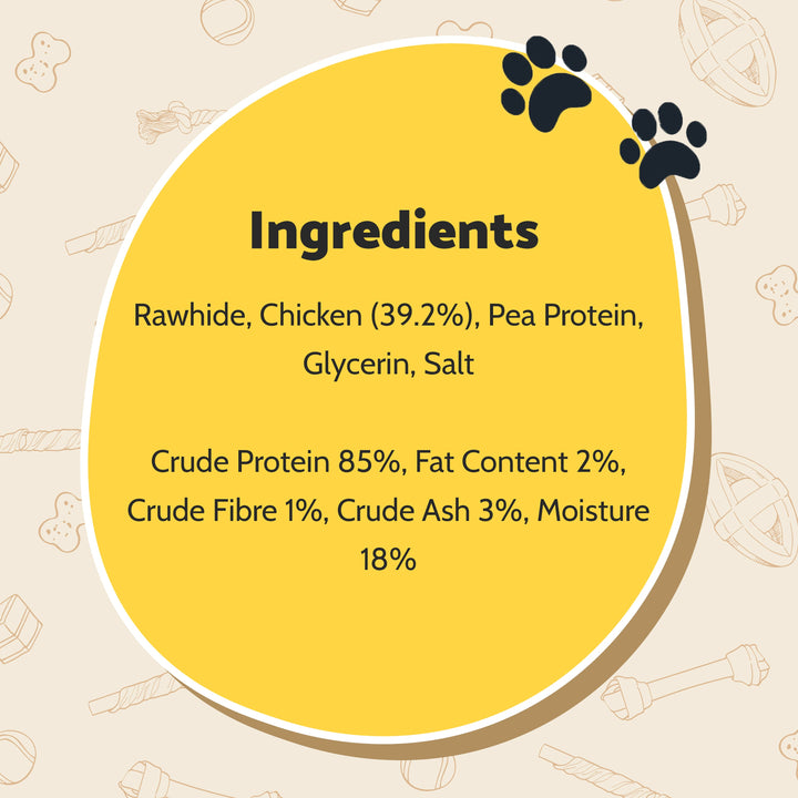 Good Boy Chewy Bones with Chicken 80g