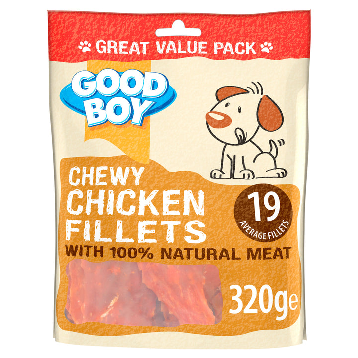 Good Boy Chicken Fillets 320g Dog Treat