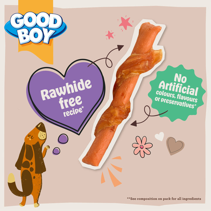 Good Boy Chewy Chicken &amp; Carrot Sticks 90g