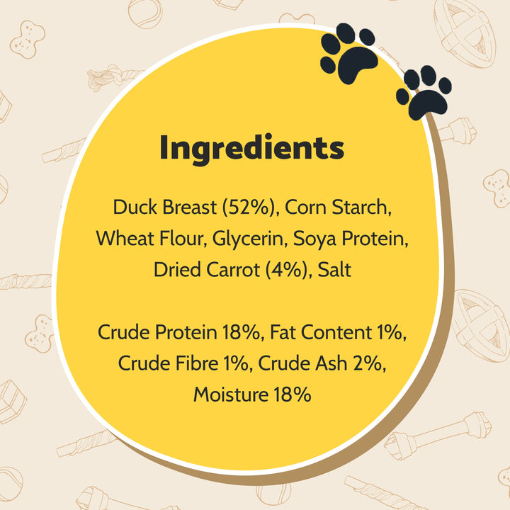 Good Boy Chewy Duck &amp; Carrot Sticks 90g