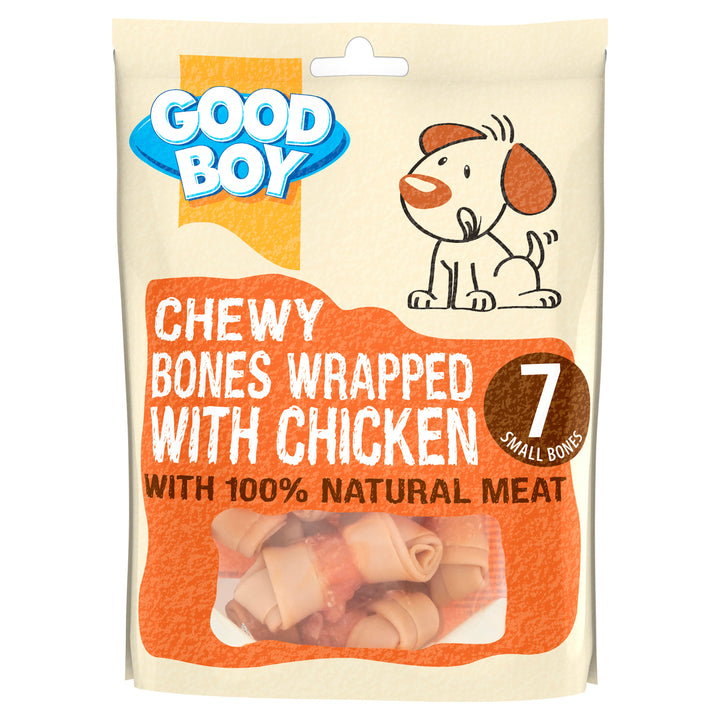 Good Boy Bones Wrapped with Chicken Mini 7pk