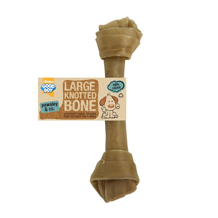 Good Boy Large Knotted Bone  250mm (10”)
