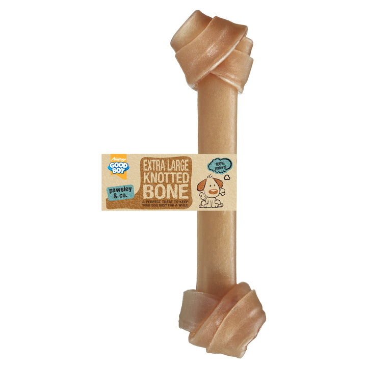 Good Boy Extra Large Knotted Bone  300mm (12”)