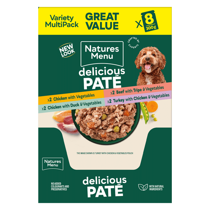 Natures Menu Multipack Complete Dog Pouches - 8 x 300g