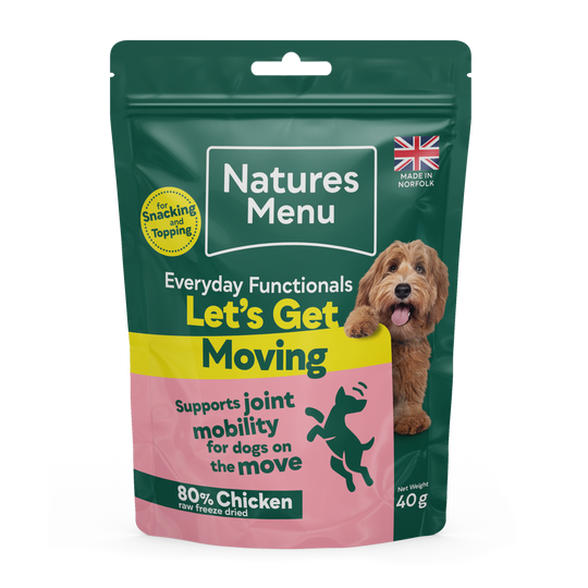 Natures Menu Freeze Dried Everyday Functionals Mobility Dog Treat - Chicken 40g