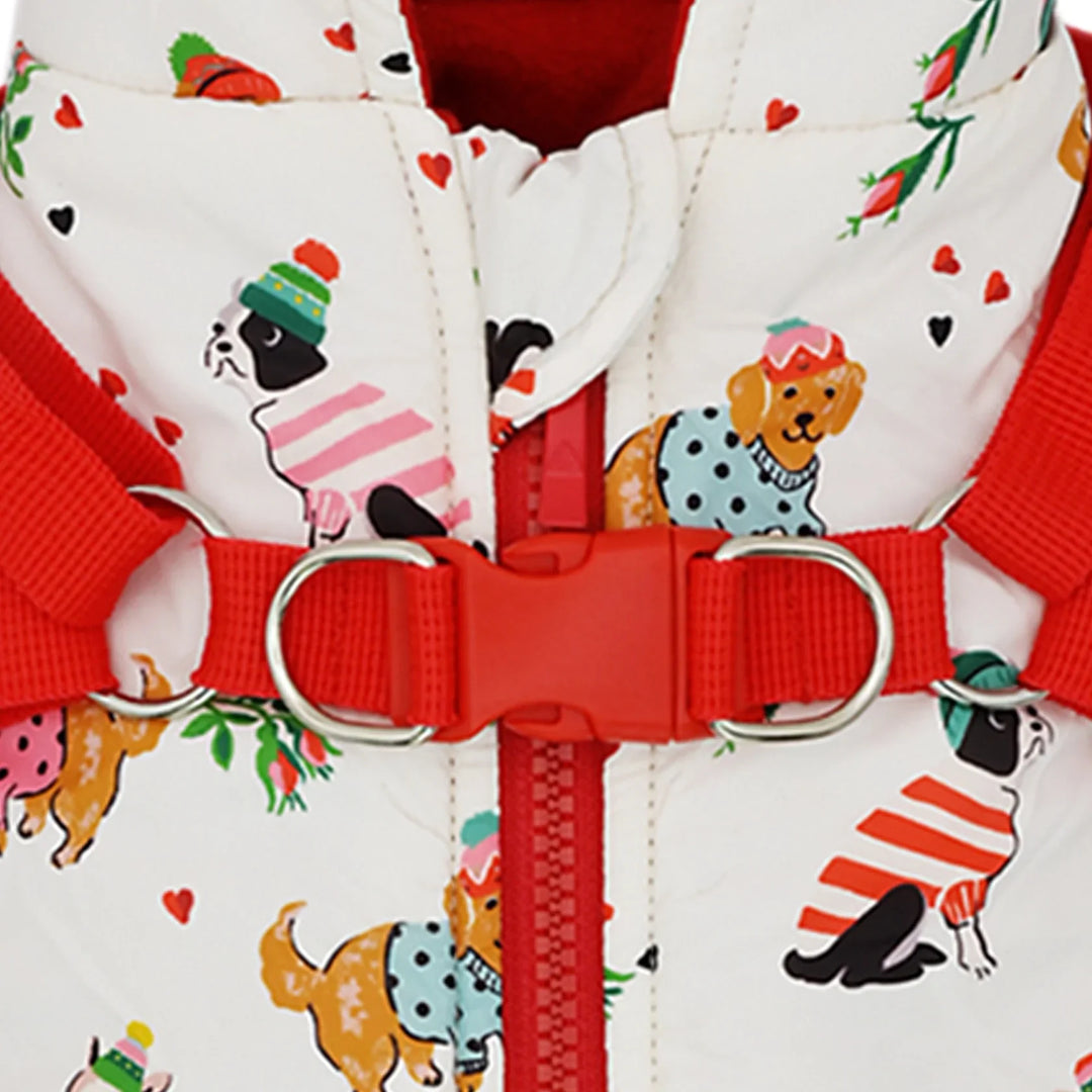 Cath Kidston Hearts & Roses Coat & Harness