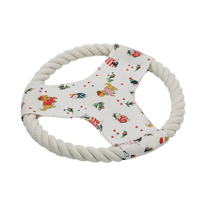 Cath Kidston Hearts &amp; Roses Rope Frisbee