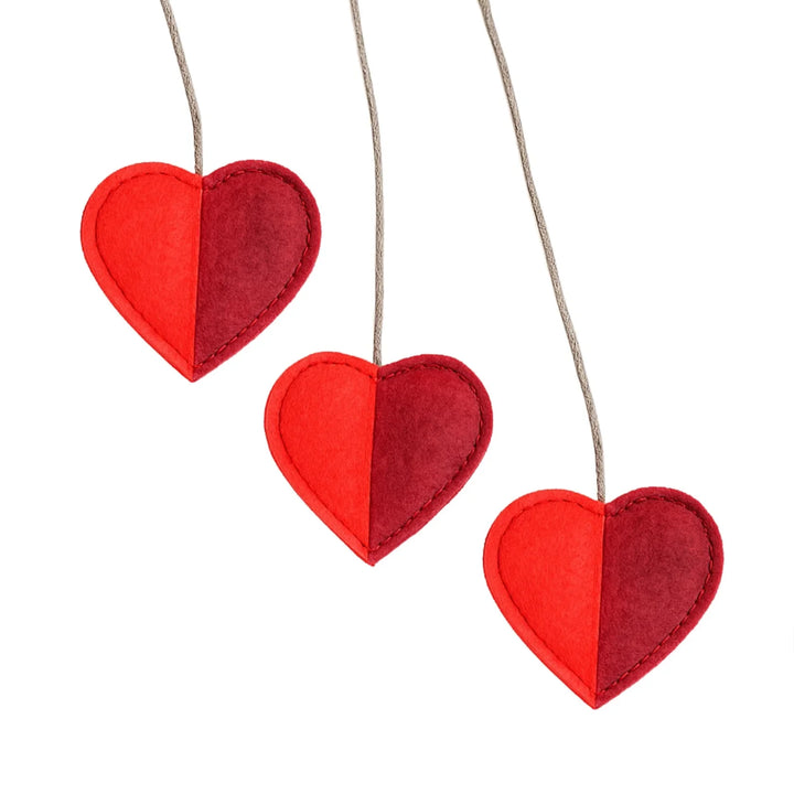 Cath Kidston Hearts &amp; Roses 3 Hearts Cat Teaser
