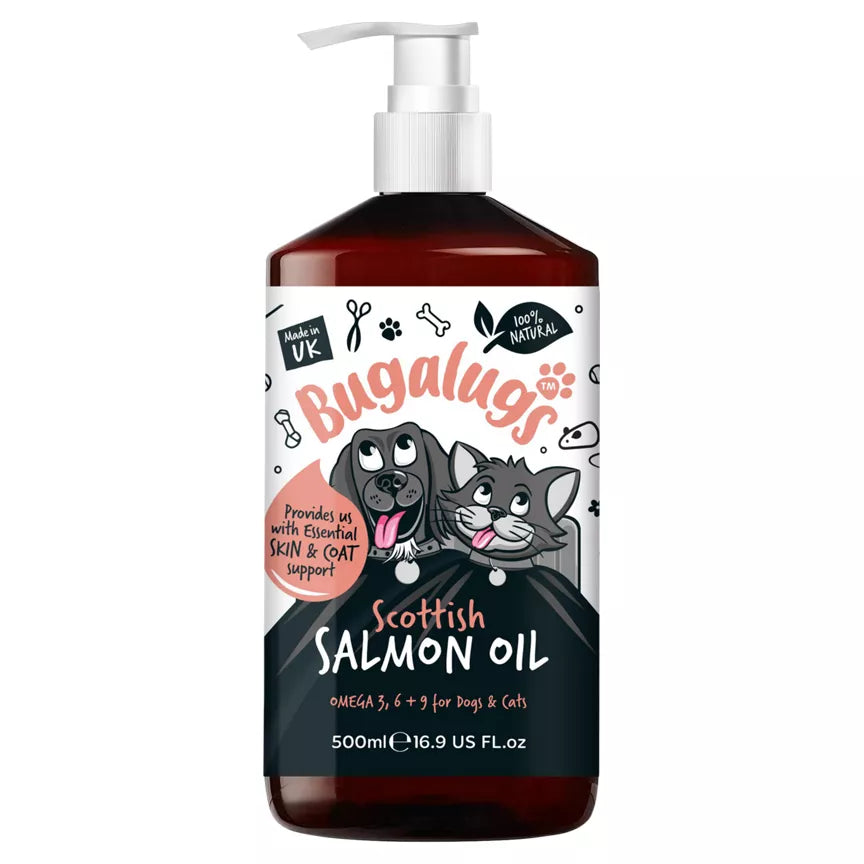 Bugalugs Scottish Salmon Oil 500ml