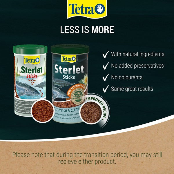 Tetrapond Sterlet Sticks - 1LTR