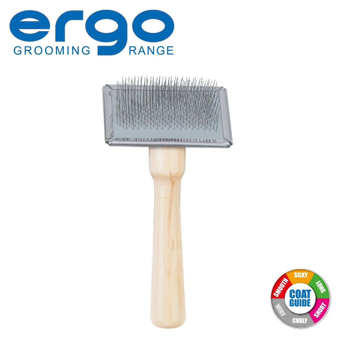 Ancol Wood Handle Slicker S