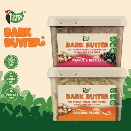 Happy Bird Bark Butter - Peanut & Berries 500g