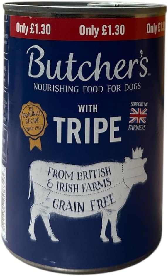 Butchers Cans Grain Free Tripe Mix 12 X 400G