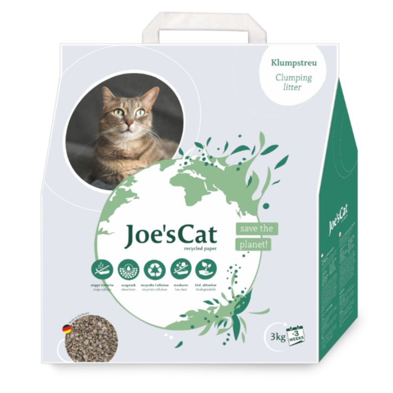 Joe'S Cat Paper Clumping Litter 3kg