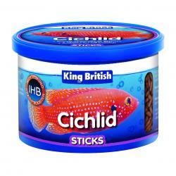 King British Cichlid Floating Food Sticks 100G