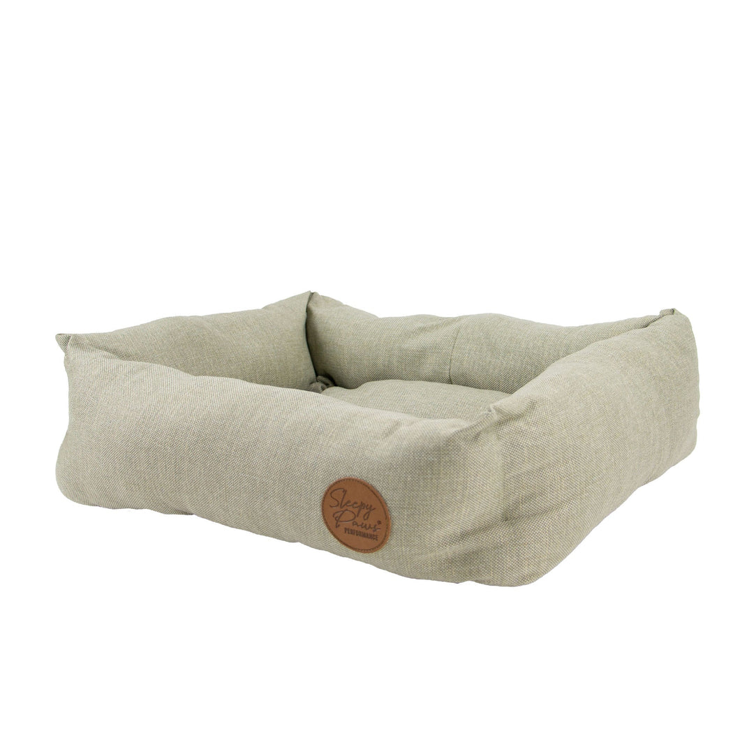 Ancol Sleepy Paws Square Bed Green