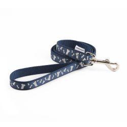 Ancol Reflective Bone Lead Blue 1m