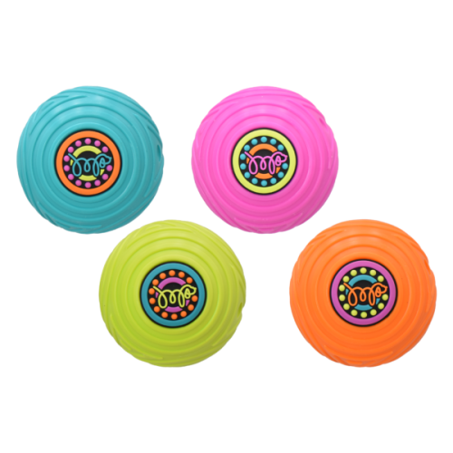 Happy Pet Groovers TPR Ball Assorted Dog Toy