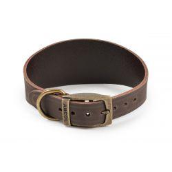 Ancol Timberwolf Greyhound Leather Collar 34-43cm